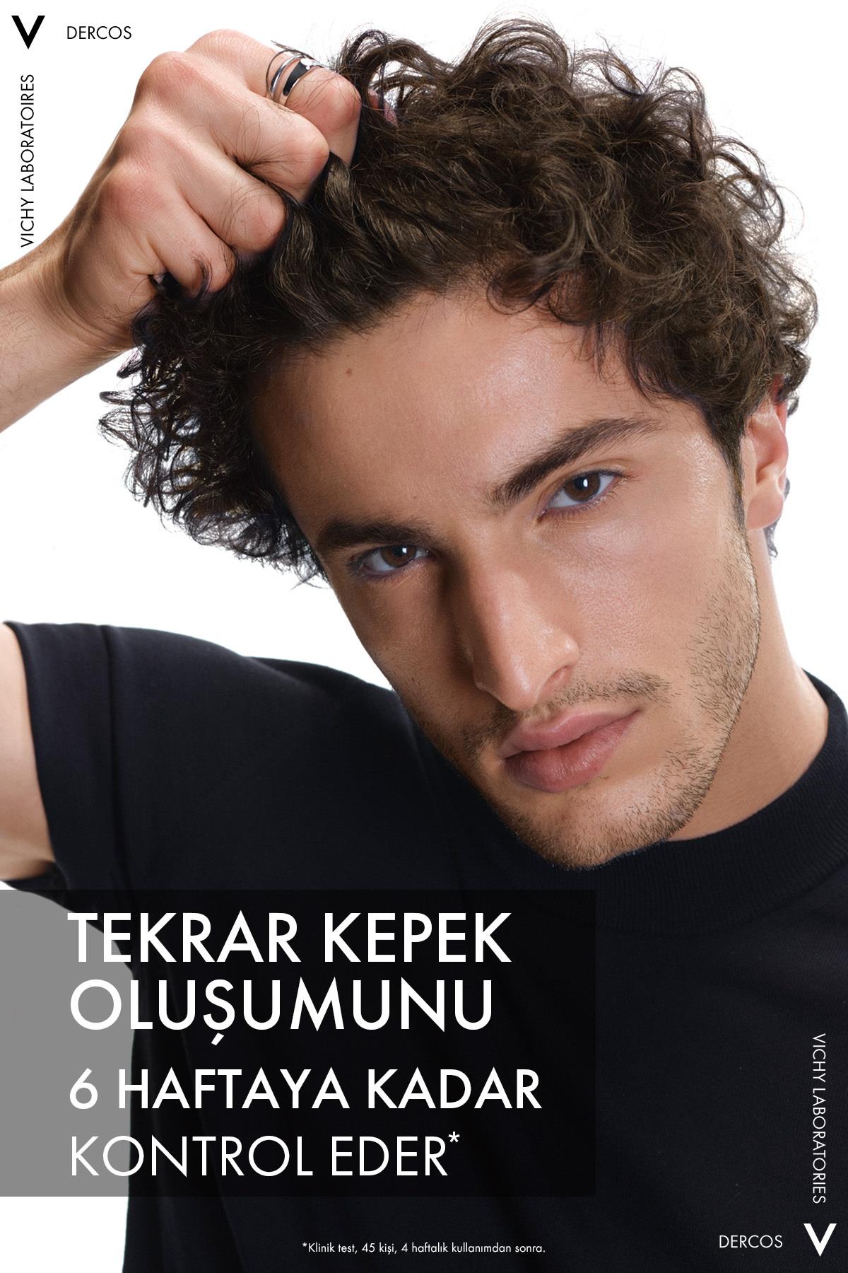 Vichy Dercos Normal/Yağlı Saçlar İçin Kepek Karşıtı Saç Bakım Şampuanı Refill 390 ml