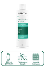 Vichy Dercos Oil Control Yağlanma Karşıtı Bakım Şampuanı 200 ml