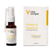 Vita Simple D3 K2 - Vitamin D ve K İçeren Takviye Edici Gıda 20 ml