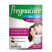 Vitabiotics Pregnacare Him and Her Conception 60 Tablet