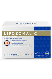 Vitafenix Lipozomal C Vitamini İçeren Takviye Edici Gıda 40 Kapsül