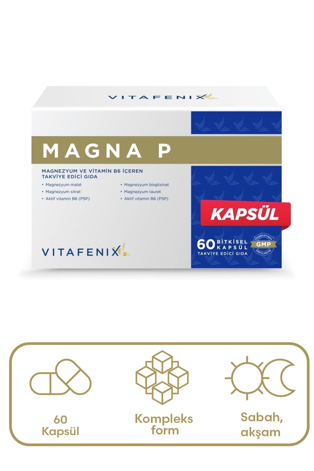 Vitafenix Magna P 60 Kapsül
