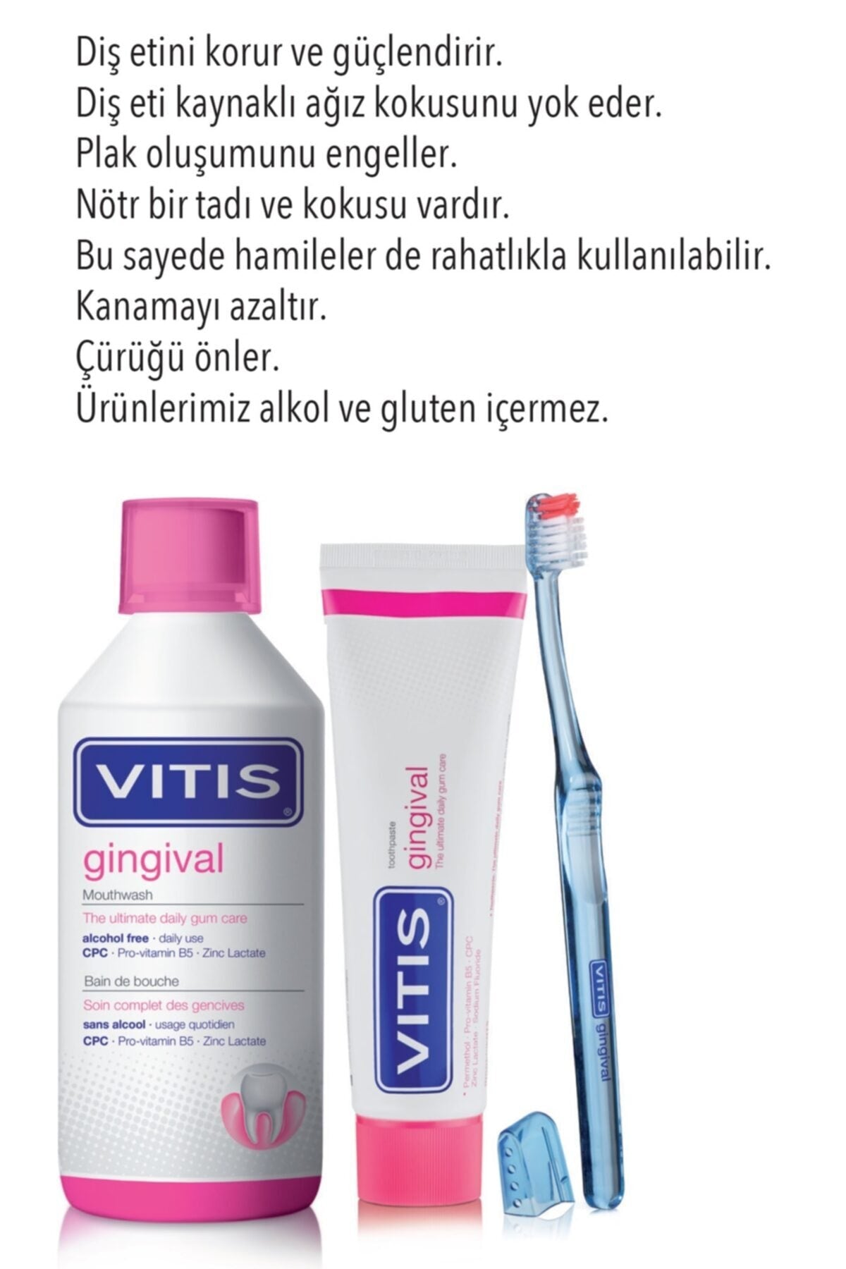 Vitis Gingival Toothpaste - Diş Macunu 100ml