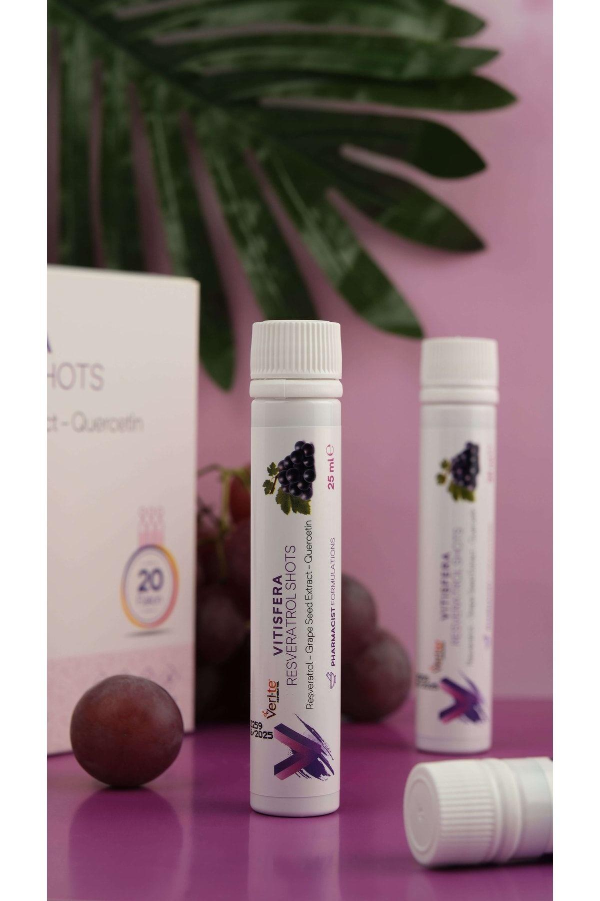Vitisfera Resveratrol Shot Orman Meyveleri Aromalı 20x25 ml