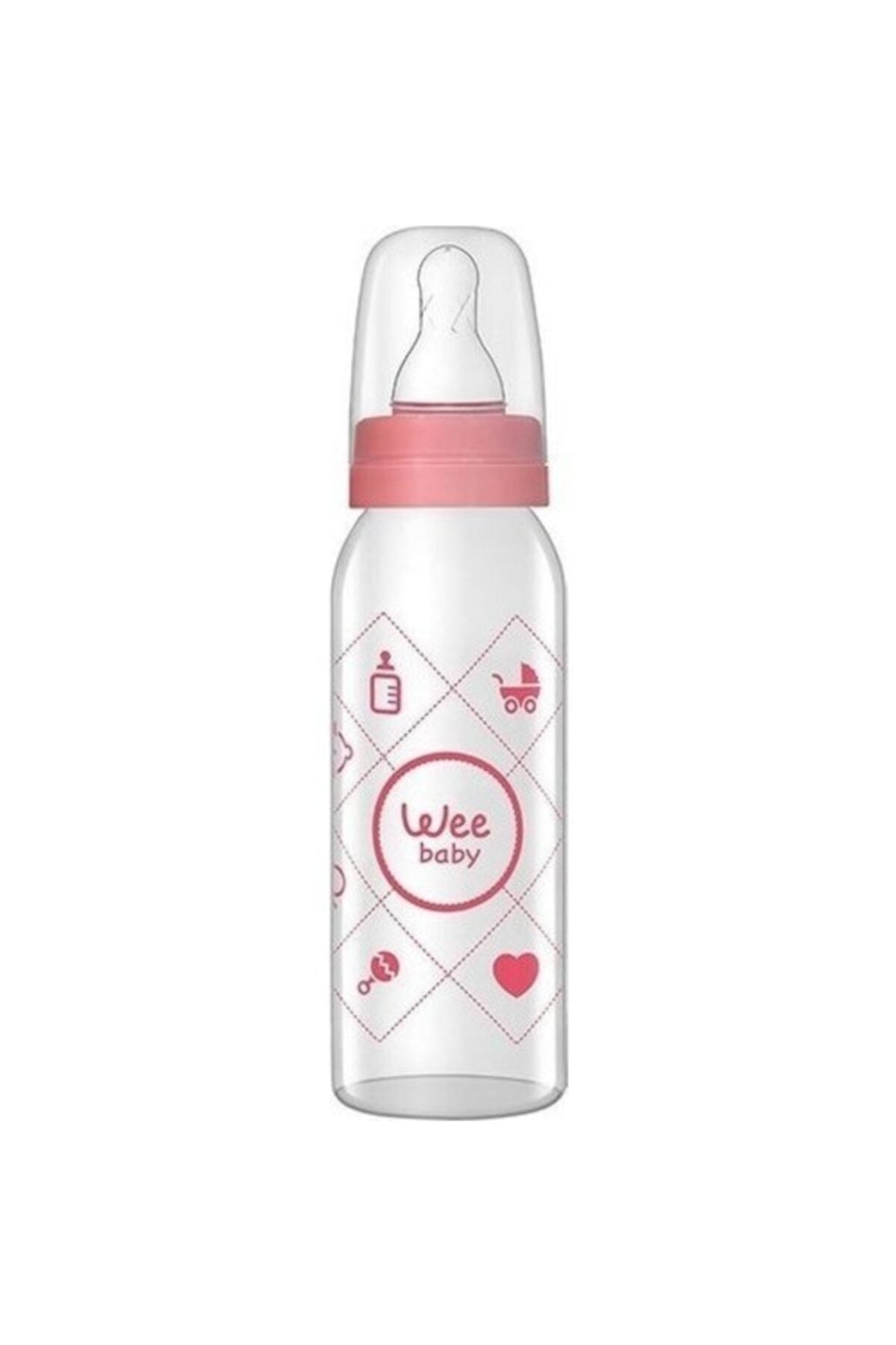 Wee Baby Klasik Cam Biberon 250 ml - Karma Renk