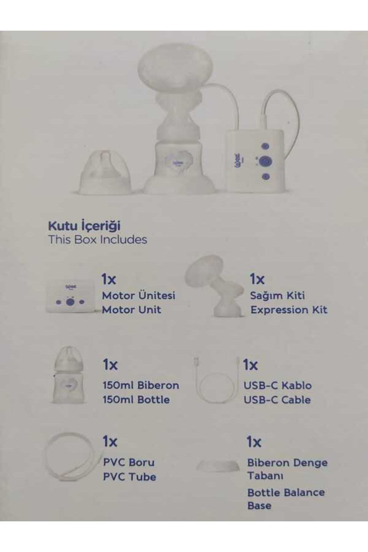 Wee Baby Tekli Elektrikli Göğüs Pompası
