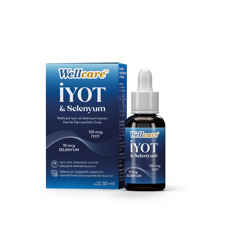 Wellcare Iyot Selenyum Oral Damla 30 ml