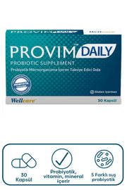 Wellcare Provim Daily Probiyotik 30 Kapsül