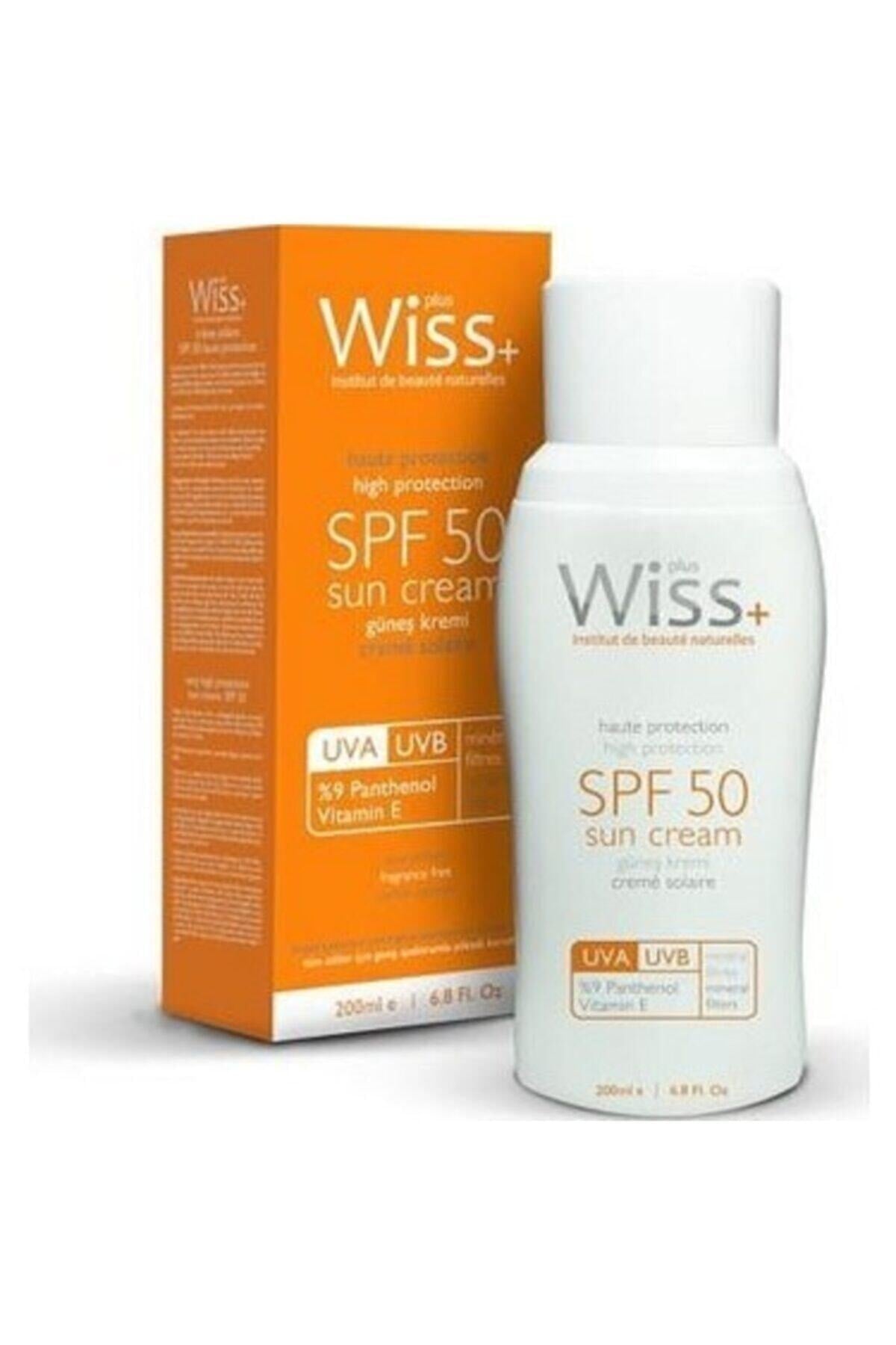Wiss Plus + SPF 50 Güneş Kremi 200ml