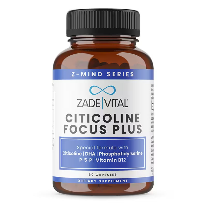 Zade Vital Citicoline Focus Plus 60 Kapsül