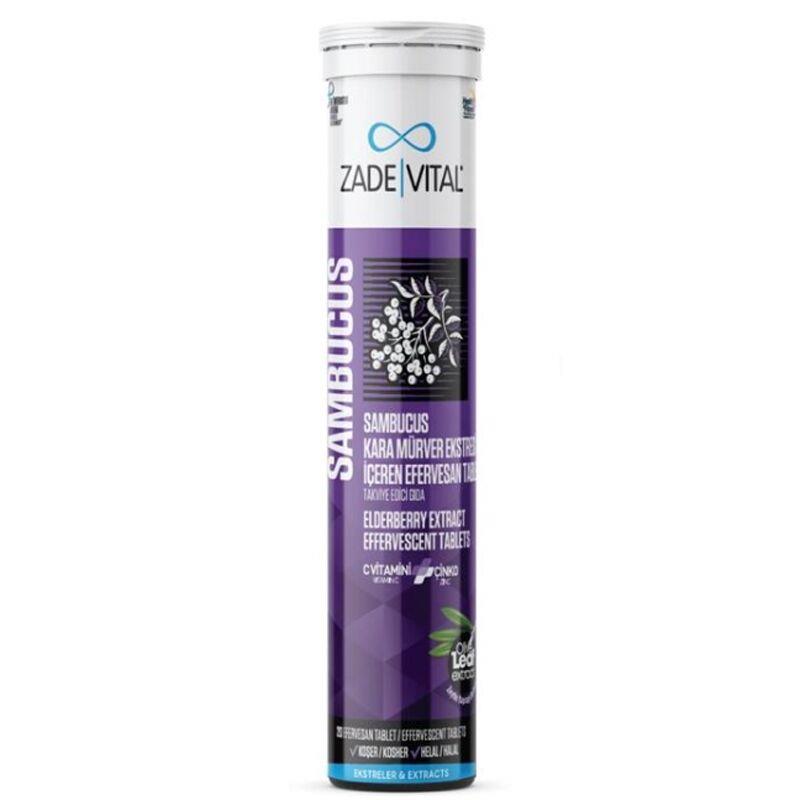 Zade Vital Sambucus Nigra 20 Efervesan Tablet
